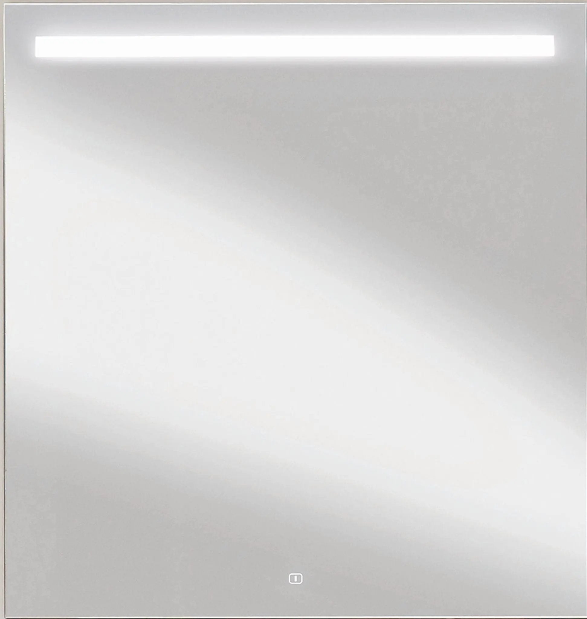 nobilia spiegel splh mit horizontaler led-beleuchtung inkl. trafo und  sensor bedienung