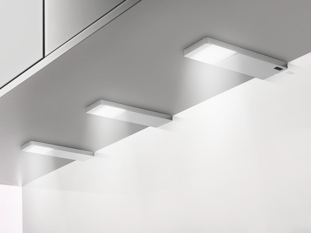 Yolo Neo LED Unterboden-/Nischenleuchte, Set, edelstahlfarbigUnterbauleuchtenaberCityKüchen24