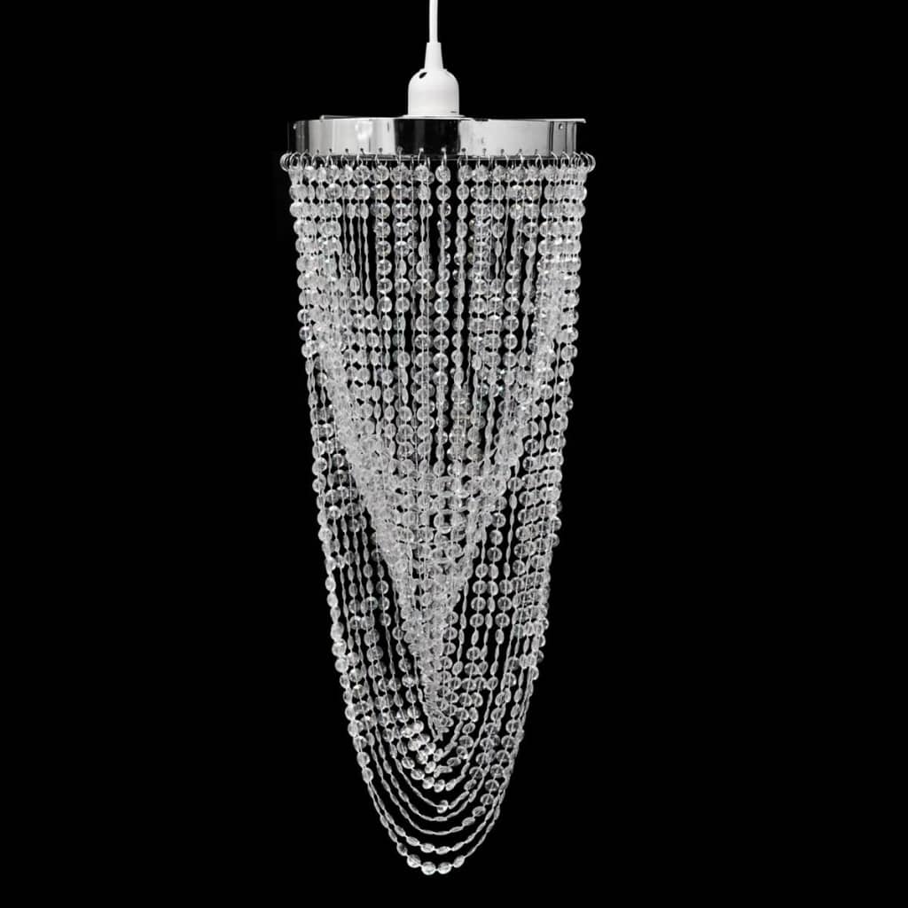 Kristall Anhänger Kronlampe 22 x 58 cm_Kronleuchter_vidaXL_CityKüchen24
