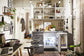 Küchenzeile Single Küche160 cm, Schränke in Weiß und Beton Grafit Pino Pino Küchenblöcke & Pantryküchen