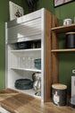Single Küche Küchenzeile 180 cm, Beton Weißgrau Pino Pino Küchenblöcke & Pantryküchen